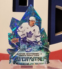 Auston Matthews 2022-23 - Ice Crystals Ud Ice Upper Deck